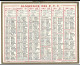 Almanach  Calendrier  P.T.T  -  La Poste -  1962 - - Big : 1961-70