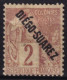 Diego Suarez, 1892 Y&T. 14, MH. - Unused Stamps