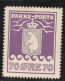 GRÖNLAND GROENLAND GREENLAND 1937 PAKKE PORTO PARCEL POST 70 ÖRE Perf 10 3/4 MI 10B FACIT P15 - MINT NEVER HINGED (**) - Spoorwegzegels