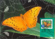 AUSTRALIA  : 2004, POSTAGE PRE PAID POSTCARD OF NATURE OF AUSTRALIA  RAINFOREST BUTTERFLIES WITH FD OF ISSUE STAMP. - Briefe U. Dokumente