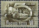 Hungary 1951 - Mi 1178 - YT 932B ( Mechanized Agriculture : Crawler Tractor ) - Usati