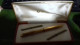 B15 / STYLO 4 COULEURS UNIC DOUBLE OR 18 CARATS RARE - Penne