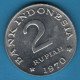 Delcampe - LOT MONNAIES 4 COINS : INDONESIA - Vrac - Monnaies