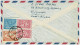 Saudiarabien / Saudi-Arabia 1956, Luftpostbrief / Air Mail Ryad - Döttingen (Schweiz), Frankatur Rückseite - Arabie Saoudite