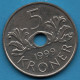 LOT MONNAIES 4 COINS : 2 X 1K + 2 X 5K NORWAY - Kilowaar - Munten