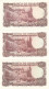 CRBP0011 TRIO  BILLETES ESPAÑA 100 PESETAS 1970 CAPICUA LOS TRES SIN CIRCULAR - Otros & Sin Clasificación