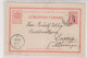 BULGARIA  PHILIPOPPLE 1896  Postal Stationery To Germany - Cartas & Documentos