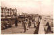 WORTHING, ARCHITECTURE, PARK, UMBRELLA, BEACH, BOATS, ENGLAND, UNITED KINGDOM, POSTCARD - Worthing