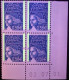 Variété 3451e** Phosphores Brisés Sur 2  Timbres, Case 99 & 100, Dans Un Coin Daté Du 03-07-2001 - 2000-2009