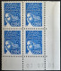 Variété 3451e** Phosphores Brisés Sur 2  Timbres, Case 99 & 100, Dans Un Coin Daté Du 03-07-2001 - 2000-2009