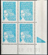 Variété 3455a** Phosphores Brisés Sur 2 Timbres, Case 99 & 100, Dans Un Coin Daté Du 18-09-2001 - 2000-2009