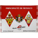 Monaco, Rainier III, Coffret 1c. à 2€, BU, 2002, MDP, FDC - Monaco