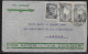 Argentina. Stamps Sc. 435 And Sc. 446 On Air Mail Letter “Via Condor”, Sent From Buenos Aires On 4.04.37 To France. - Covers & Documents