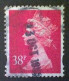 Great Britain, Scott #MH227, Used(o), 1993, Machin: Queen Elizabeth II, 38p, Red - Série 'Machin'