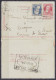 Carte-lettre 10c (N°74) + N°76 EXPRES Càd [SAINT-TROND /20 DEC 1905] Pour AMPSIN - RR Càd Arrivée [NORD BELGE /20 DEC 19 - Letter-Cards