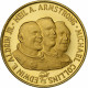 États-Unis, Médaille, NASA, Mission Apollo 11, 1969, Or, BE, SUP+ - Autres & Non Classés
