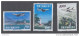 $110 CV! 1963 RO China Taiwan Airmail Stamps Set, #C73-5, Mint Unused, MH OG + Mint #C61 - Poste Aérienne