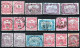 ⁕ Hungary / Ungarn ⁕ Old Hungarian Stamps - Yugoslavian Postmark - Srijem ⁕ 17v Used / Canceled (unchecked) #1 - Hojas Completas