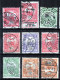 ⁕ Hungary / Ungarn ⁕ Old Hungarian Stamps - Yugoslavian Postmark - Croatia,Slavonia ⁕ 18v Used / Canceled (unchecked) #2 - Poststempel (Marcophilie)