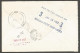 1962 Registered Cover 25c Paper/Wildings CDS London St James Park Ontario Woodstock - Postal History