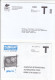 Lot De 6 Enveloppes Réponse T De Marques GEO - GAN - HANDICAP INTERNATIONAL - MNT Et CAISSE D'EPARGNE - Karten/Antwortumschläge T