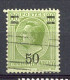 MONACO - Yv. N°105  (o)  50c S 60c  Louis II Cote 0,5 Euro BE  2 Scans - Oblitérés