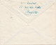 36135# ROI LEOPOLD III COL OUVERT Dont TETE BECHE LETTRE Obl BRUXELLES BRUSSEL 1952 SARREBOURG MOSELLE - Tête-bêche [KP] & Inter-panels [KT]