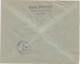 36136# POSTE AERIENNE LETTRE RECOMMANDEE PAR AVION Obl ANTWERPEN 1947 SARREBOURG MOSELLE - Lettres & Documents