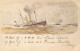 Paquebots Ostende Douvres – Carte 1 - A Bord Du Princesse Joséphine – Voir Remarques  - Schiffspost