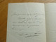 Delcampe - Constant RAGOT BLONDEAU (1838-1922) Député BLOIS. Maire SAINT AIGNAN. Loir Et Cher. AUTOGRAPHE - Personaggi Storici