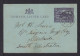 1902 - 2 P. Ganzsachenkartenbrief Tasmanien Mit Bild "Goldmine Beaconsfield" - Gebraucht - Minéraux