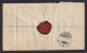 1901 - 9x 1 P. Auf Einschreibbrief Ab BRITSTOWN Nach Wiesbaden - Bahnpost-Transit-R-Zettel - Cape Of Good Hope (1853-1904)