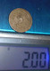 Vers 1869 Monnaie Rama V 1 Fuang Poids: 2 Gr; Diametre 1,5 Cm Thailande Siam Argent - Tailandia