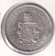 MONEDA DE PLATA DE BERMUDAS DE 1 CROWN DEL AÑO 1964 (SILVER-ARGENT) - Bermudes
