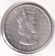 MONEDA DE PLATA DE BERMUDAS DE 1 CROWN DEL AÑO 1964 (SILVER-ARGENT) - Bermudes