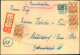1948, Eunschreiben Ab "BERLIN-MARIENDORF" Mit Band-/ Netz Frankatur - Lettres & Documents