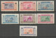 MAURITANIA COLONIA FRANCESA YVERT NUM. 50/56 * SERIE COMPLETA CON FIJASELLOS - Unused Stamps
