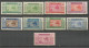 MAURITANIA COLONIA FRANCESA YVERT NUM. 57/61 * SERIE COMPLETA CON FIJASELLOS - Unused Stamps