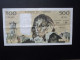 FRANCE : 500 FRANCS  4-9-1980   FAYETTE 71 / PICK 156e     SUP  * - 500 F 1968-1993 ''Pascal''