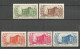 MAURITANIA COLONIA FRANCESA YVERT NUM. 100/104 ** SERIE COMPLETA SIN FIJASELLOS - Unused Stamps