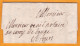 1705 - Lettre Pliée Avec Correspondance De 2 Pages De PARIS Vers TOURS, Indre Et Loire - Taxe 5 - Règne De Louis XIV - 1701-1800: Précurseurs XVIII