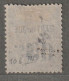 MARTINIQUE - N°10c Obl (1888-91) 05 Sur 10c Noir Sur Lilas . Signé : "point Après C Plus Haut" - Used Stamps