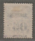 MARTINIQUE - N°10 Obl (1888-91) 05 Sur 10c Noir Sur Lilas . - Used Stamps