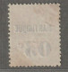 MARTINIQUE - N°11 Obl (1888-91) 05 Sur 20c Brique Sur Vert - Gebraucht