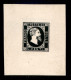 Antichi Stati Italiani - Sardegna - Saggio - 1851 - 20 Cent Nero Su Cartoncino - Other & Unclassified