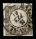 Antichi Stati Italiani - Sardegna - 1861 - 10 Cent Oliva Grigio Verdastro (14Caa) Usato A Bagnacavallo 15.2.61 - Cert. A - Sonstige & Ohne Zuordnung