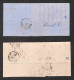 Regno - Vittorio Emanuele II - 1861/1863 - Quattro Testatine Di Lettere Col 5 Cent (Sardegna) In Coppia Orizzontale E St - Andere & Zonder Classificatie