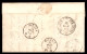 Regno - Vittorio Emanuele II - 15 Cent DLR (L18) Isolato Su Letterina Da Bra A Pettinengo Del 13.12.63 - Spedita Per Err - Andere & Zonder Classificatie