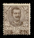 Regno - Vittorio Emanuele III - 1901 - 40 Cent Floreale (74) - Gomma Integra - Diena - Autres & Non Classés