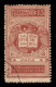 Regno - Vittorio Emanuele III - 1921 - 15 Cent Dante Rosa Brunastro (116B) Usato - Cert. AG - Sonstige & Ohne Zuordnung